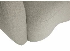 Zetels|Zetel Aegea 1-zit - stof - lichtgrijs