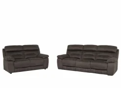 Zetels|Zetel Ave 3+2-zit - stof - grijsbruin