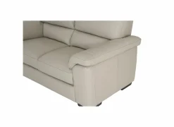 Zetel Aventi 2,5-zit - leder - grijs- 3-Zits Zetels|Zetels