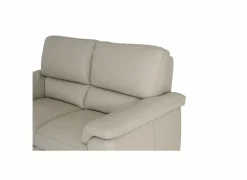 Zetel Aventi 2,5-zit - leder - grijs- 3-Zits Zetels|Zetels