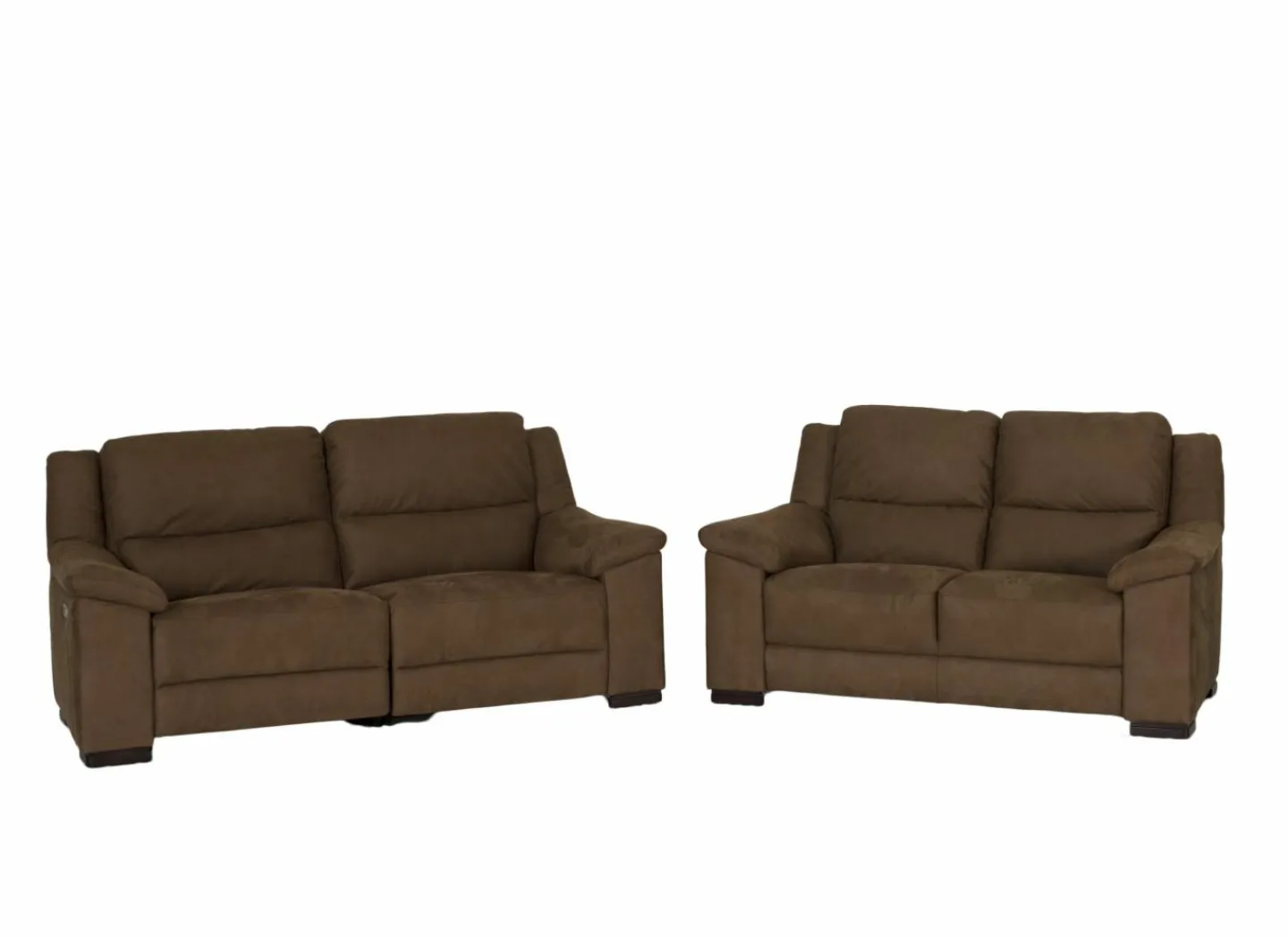 Zetel Berry 3+2-zit - stof - cognac met relax- Zetels