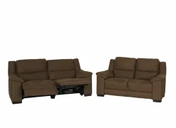 Zetel Berry 3+2-zit - stof - cognac met relax- Zetels