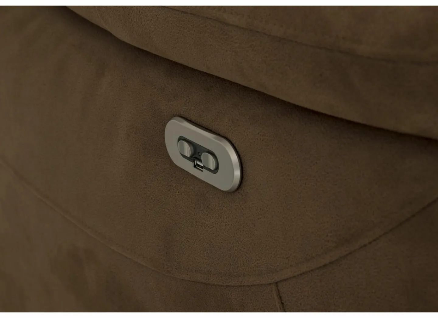 Zetel Berry 3+2-zit - stof - cognac met relax- Zetels