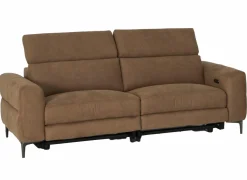 Zetels|Zetel Blake 3-zit - stof - cognac met relax