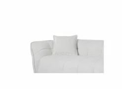 2-Zits Zetels|Zetels|Zetel Bowie 2-zit - stof - grijs & wit