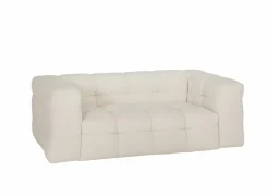 Zetel Bubble 2,5-zit - stof - wit- 3-Zits Zetels|Zetels