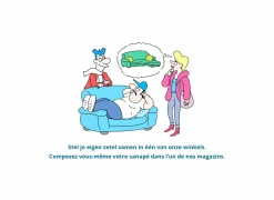 Zetels|Zetel Centanni 2,5+2-zit - stof - grijs met relax