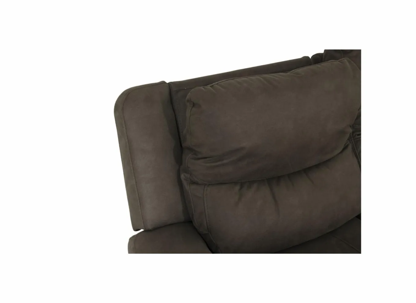 Zetels|Zetel Cluny 2-zit - stof - bruingrijs met relax