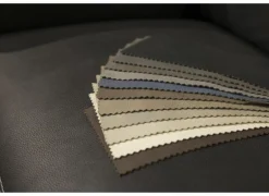 Zetels|Zetel Dervaux 3+2-zit - stof - antraciet met relax