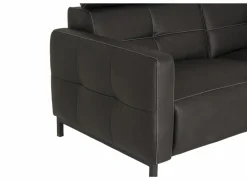 Zetels|Zetel Dervaux 3+2+1-zit - stof - antraciet met relax