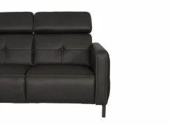 Zetels|Zetel Dervaux 3+2+1-zit - stof - antraciet met relax