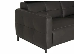 Zetel Dervaux 3+2-zit - stof - antraciet- Zetels