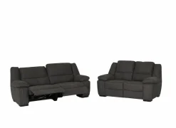 Zetels|Zetel Elle 3+2-zit - stof - bruin met relax