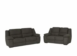 Zetels|Zetel Elle 3+2-zit - stof - bruin