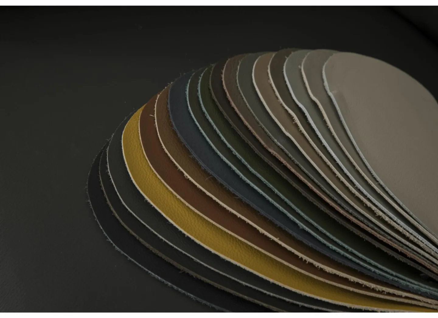 Zetel Final 2,5+2+1-zit - leder - shalegrey- Zetels