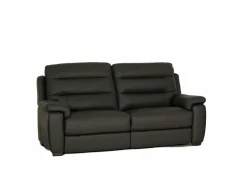 2-Zits Zetels|Zetels|Zetel Folk 2,5-zit - leder - antraciet