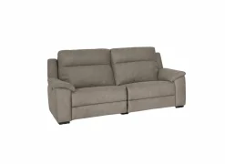 Zetel Grande 3-zit - stof - silver grey met relax- 3-Zits Zetels|Zetels