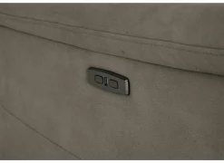 Zetel Grande 3-zit - stof - silver grey met relax- 3-Zits Zetels|Zetels