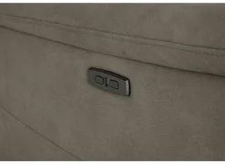 Zetels|Zetel Grande 3+2-zit - stof - silver grey met relax