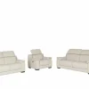 Zetel Grass 2,5+2+1-zit - leder - frost met relax- Zetels