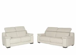 Zetel Grass 2,5+2-zit - leder - frost- Zetels