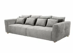 Zetel Gulliver 4-zit - stof - grijs- Zetels