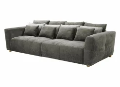 Zetels|Zetel Gulliver 4-zit - stof - grijs