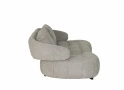 2-Zits Zetels|Zetels|Zetel Lepanto 2,5-zit - stof - silver grey