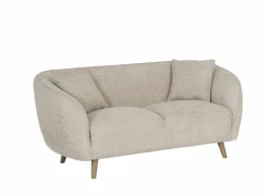 Zetel Momo 2-zit - stof - beige- 2-Zits Zetels|Zetels