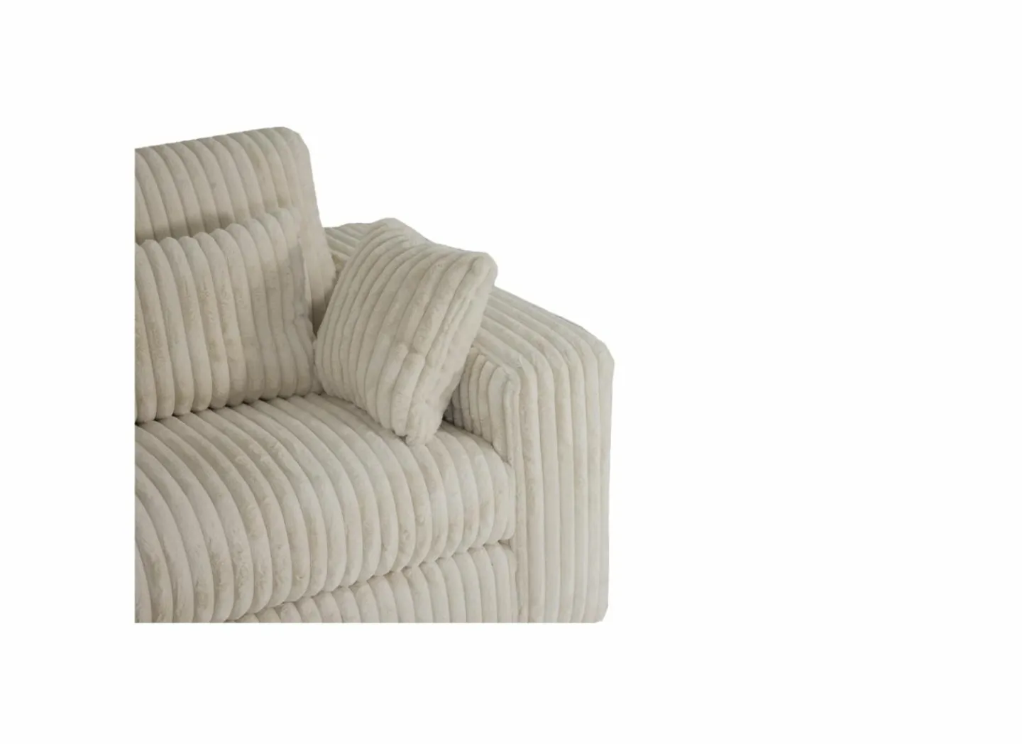 Zetel Monize 2-zit - stof - ecru- Zetels