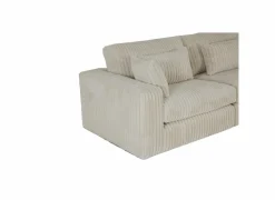 Zetel Monize 3-zit - stof - ecru- Zetels