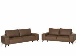 Zetel Nevada 3+2,5-zit - stof - bruin- Zetels