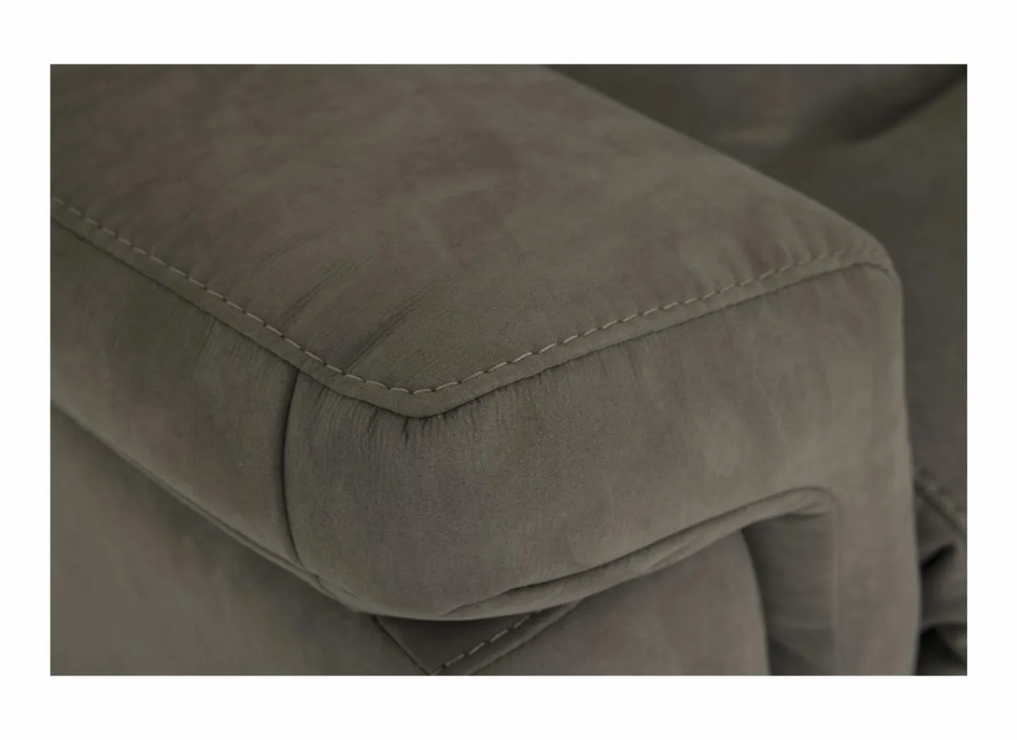 Zetel Notch 2,5+2-zit - stof - donkergrijs- Zetels