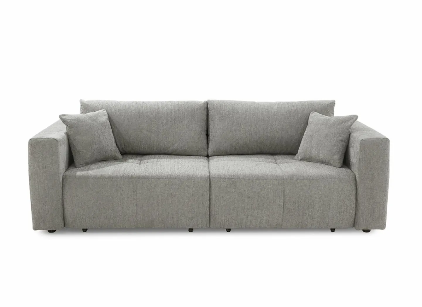 Zetel Relax Bigsofa 4-zit - stof - chenil lichtgrijs- Zetels
