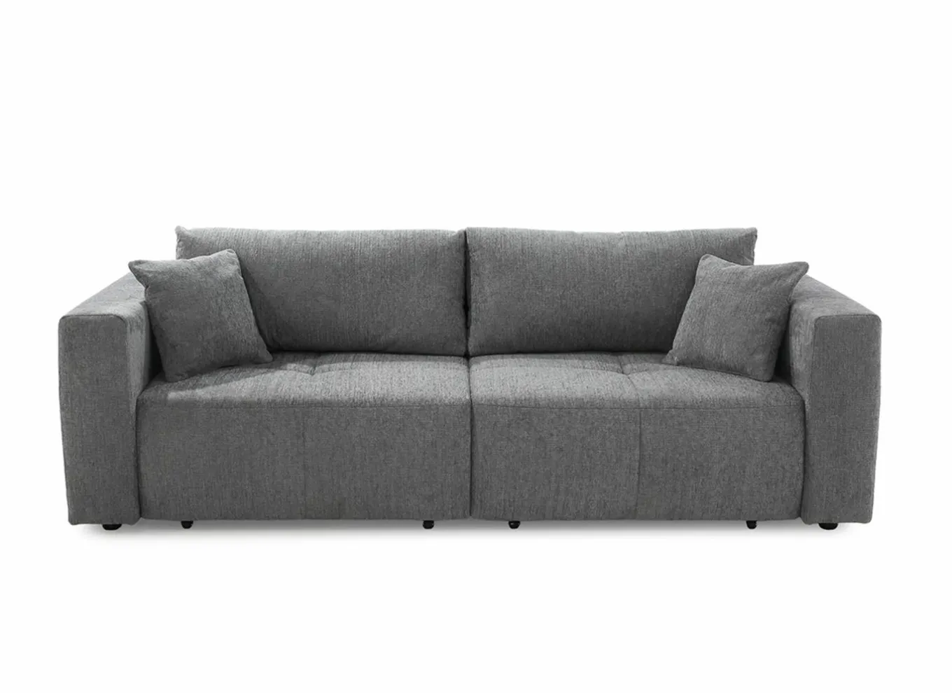 Zetels|Zetel Relax Bigsofa 4-zit - stof - chenil middengrijs