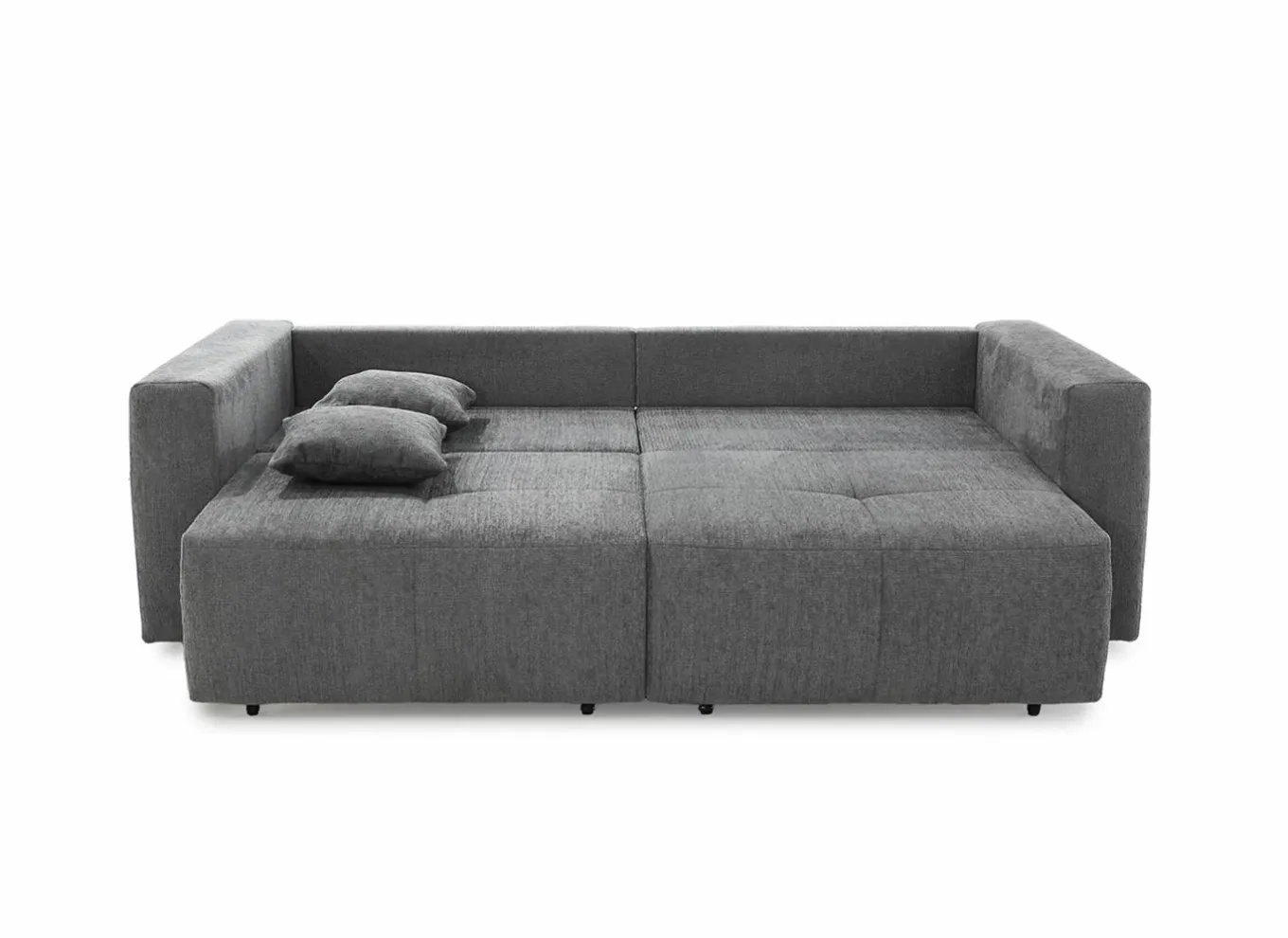 Zetels|Zetel Relax Bigsofa 4-zit - stof - chenil middengrijs
