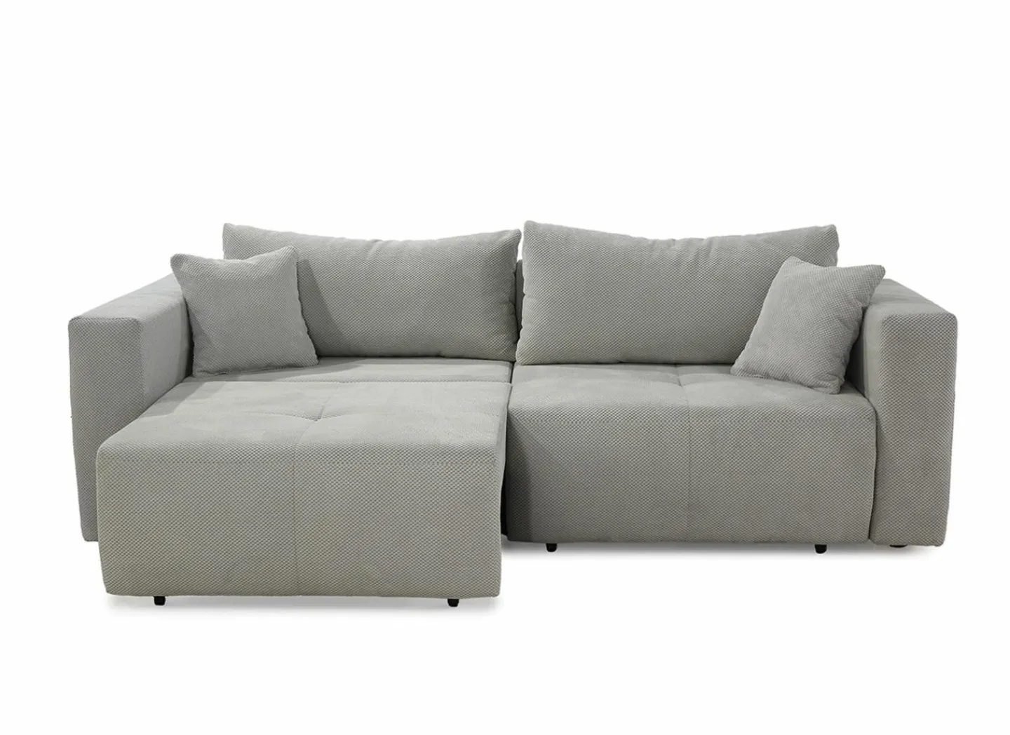 Zetel Relax Bigsofa 4-zit - stof - lichtgrijs- Zetels