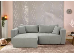 Zetel Relax Bigsofa 4-zit - stof - lichtgrijs- Zetels