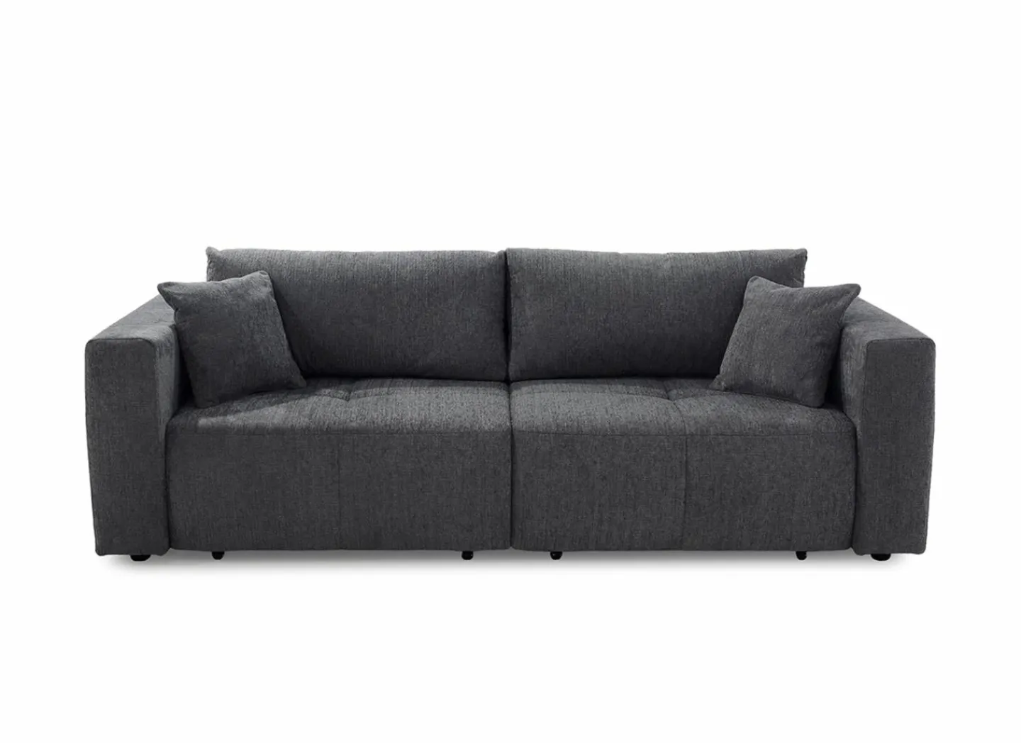 Zetel Relax Bigsofa 4-zit - stof - chenil antraciet- Zetels