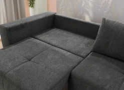 Zetel Relax Bigsofa 4-zit - stof - chenil antraciet- Zetels