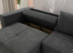 Zetel Relax Bigsofa 4-zit - stof - chenil antraciet- Zetels