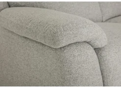 Zetel Saipan 2,5+2-zit - stof - grijs- Zetels