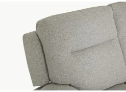 Zetel Saipan 2,5+2-zit - stof - grijs- Zetels