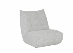Zetels|Zetel Schiva 1-zit - stof - lichtgrijs