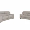 Zetel Still 2,5+2-zit - stof - silver grey met relax- Zetels
