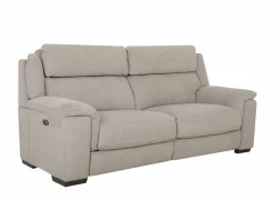 Zetel Still 2,5-zit - stof - silver grey- Zetels