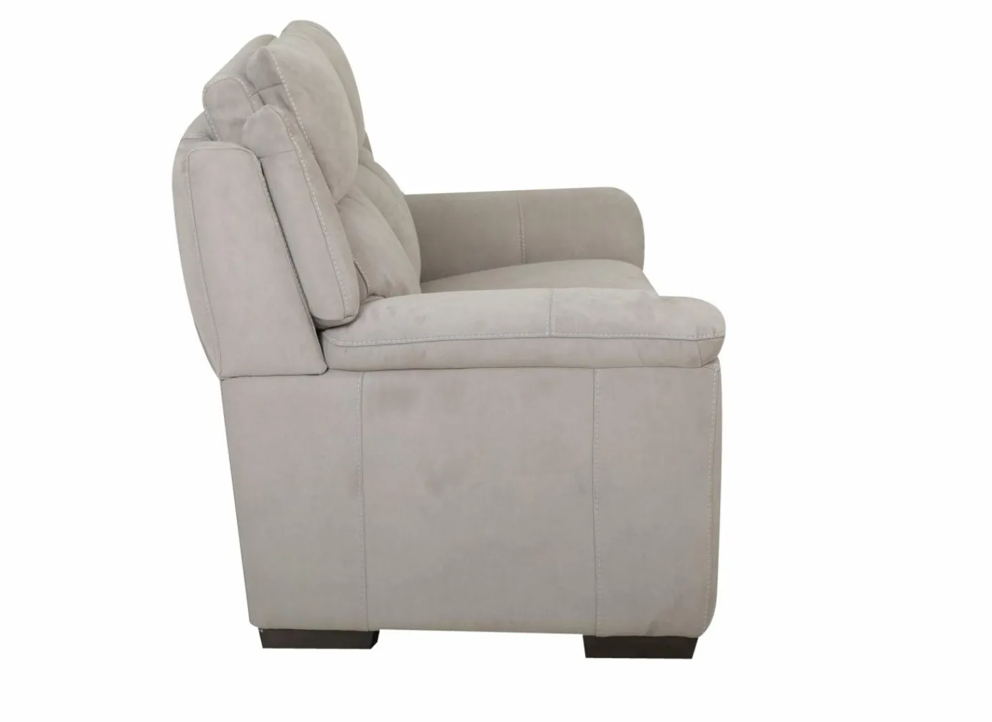 Zetel Still 2-zit - stof - silver grey- Zetels