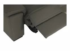 Zetel Tributo 3+2-zit - leder - elephant royal met relax- Zetels