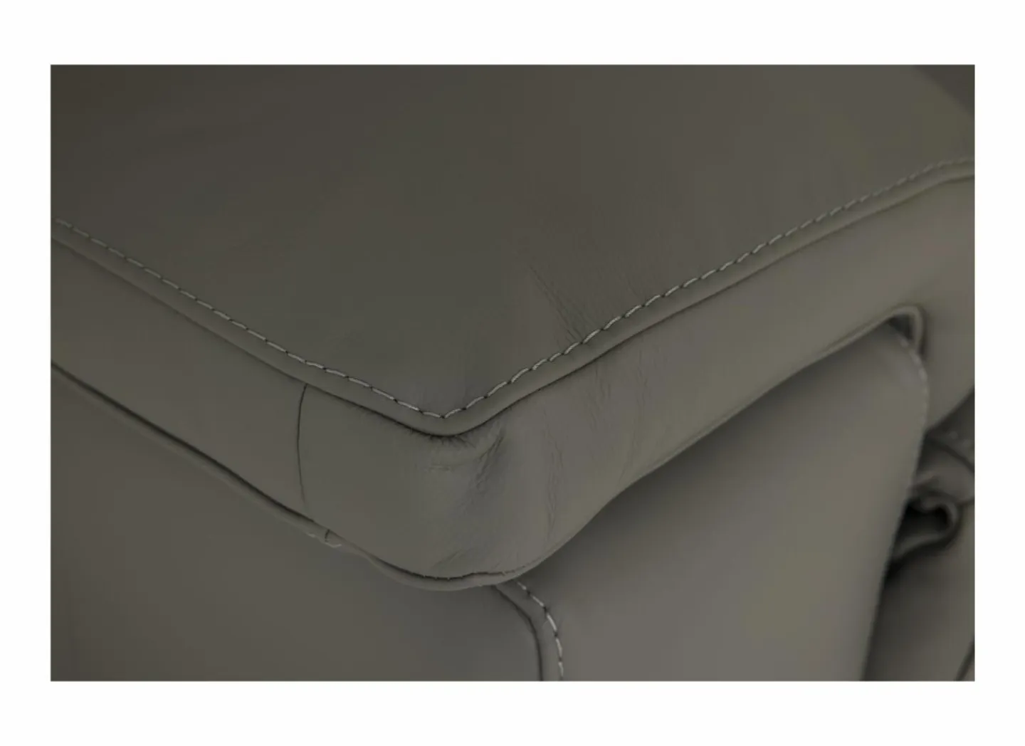 Zetel Tributo 3+2-zit - leder - elephant royal met relax- Zetels