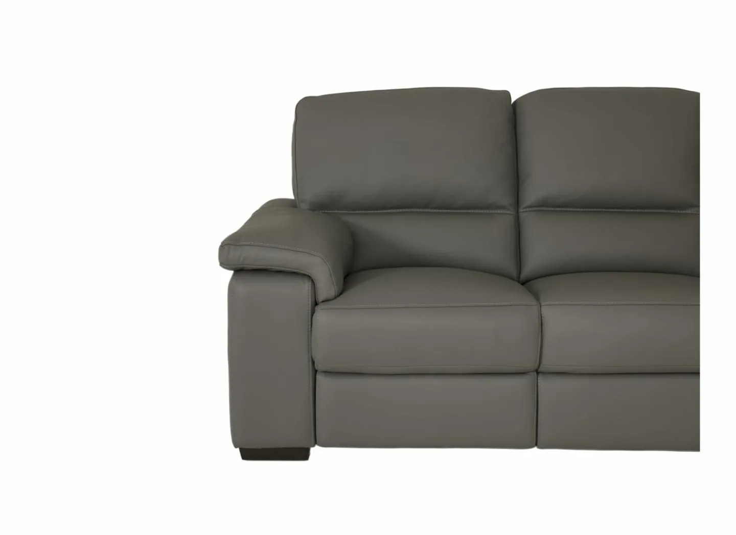 Zetel Tributo 3+2-zit - leder - elephant royal met relax- Zetels